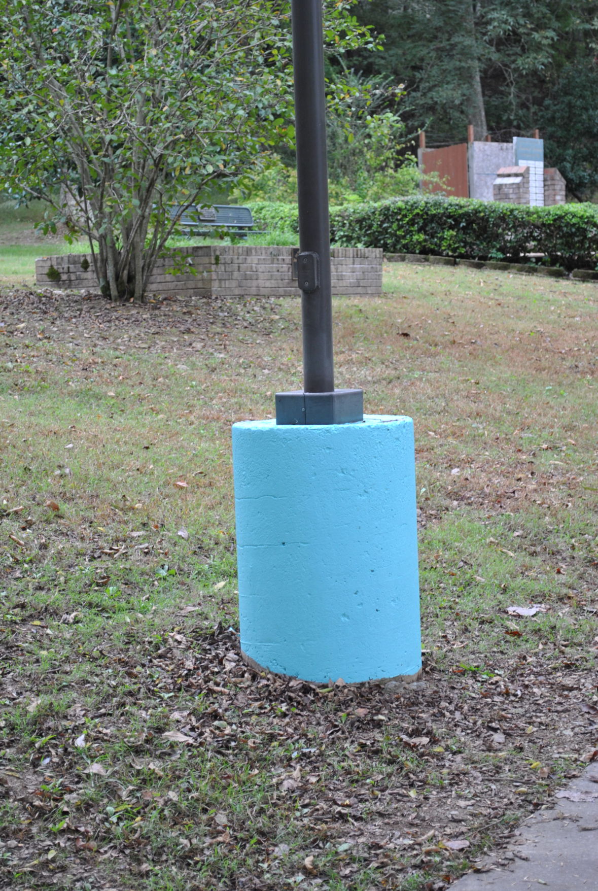lamppost painting